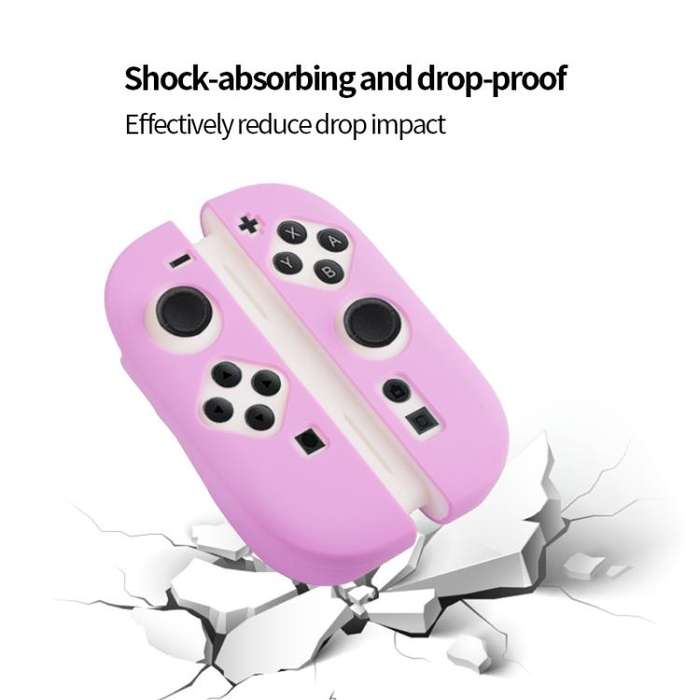 For Nintendo Switch 2 Game Console Silicone Separable Protective Case(Black)