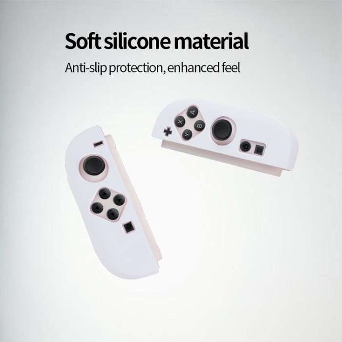 For Nintendo Switch 2 Game Console Silicone Separable Protective Case(Black)