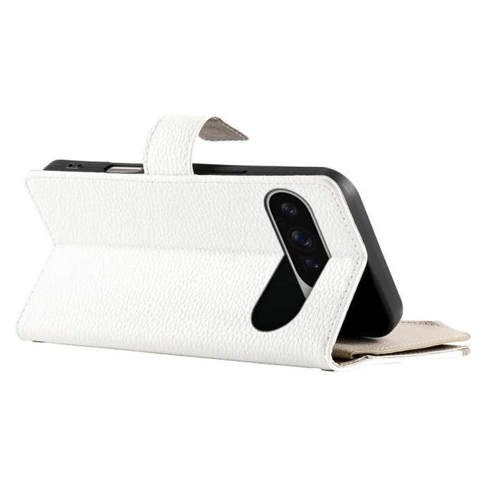For Google Pixel 9 Pro XL / Pixel 10 Pro XL Stitching Multi-card Zipper Wallet Leather Phone Case...