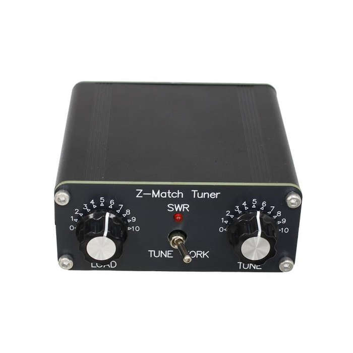 Z-Match QRP Manual Antenna Tuner 5W 3-28 Mhz Antenna HAM Tuner(Black)