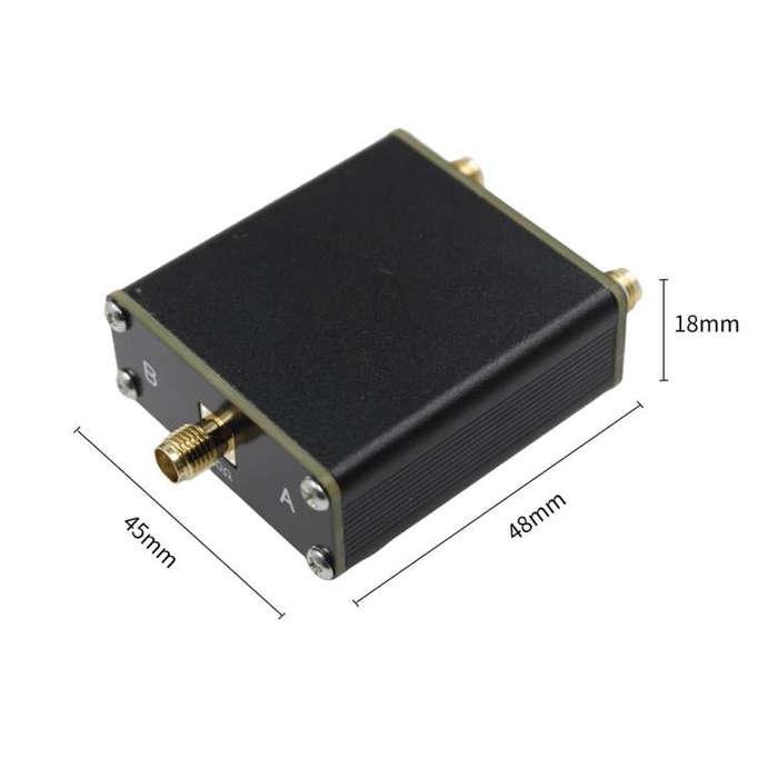 10W 1 to 2 Antenna Switch Aluminum Alloy DC-500Mhz High Frequency Switch