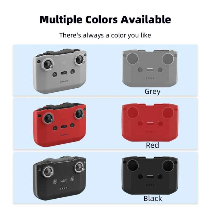 For DJI RC-N2 / RC-N1 BRDRC Remote Control Shockproof Anti-scratch Silicone Case(Black)