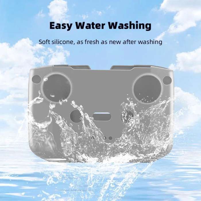 For DJI RC-N2 / RC-N1 BRDRC Remote Control Shockproof Anti-scratch Silicone Case(Black)