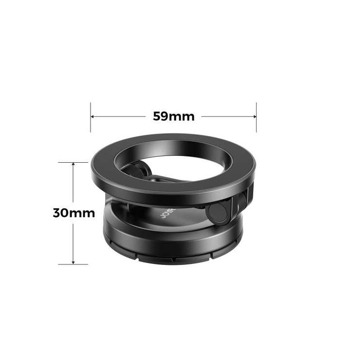 JOYROOM JR-ZS505 Foldable Magsafe Magnetic Car Phone Holder(Black)