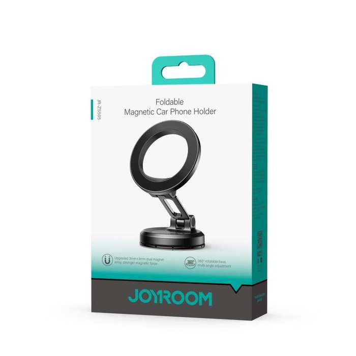 JOYROOM JR-ZS505 Foldable Magsafe Magnetic Car Phone Holder(Black)