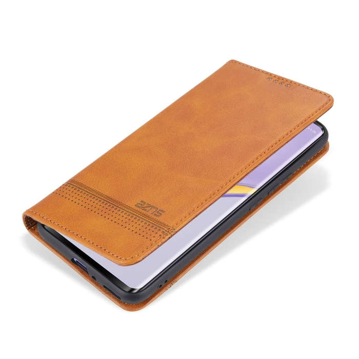 For Huawei Nova 7 AZNS Magnetic Calf Texture Horizontal Flip Leather Case with Card Slots & Holde...
