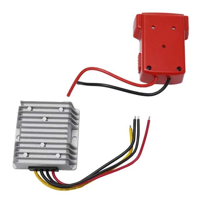For Milwaukee 18V Lithium Battery Adapter Converter Battery Dock DIY Adapter, Specifications:12V ...