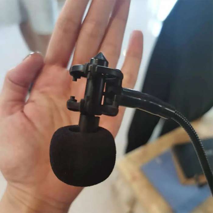 NP01 Saxophone Wireless Pickup Microphone(Black)