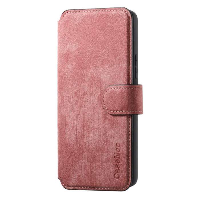 For Nothing Phone 3a CaseNeo MagSafe RFID Anti-theft Retro Leather Phone Case(Pink)
