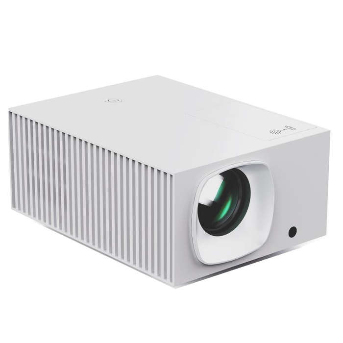 VIVIBRIGHT D7000 Lite 1920x1080P 550ANSI Screen Mirror Smart Projector, EU Plug(White)