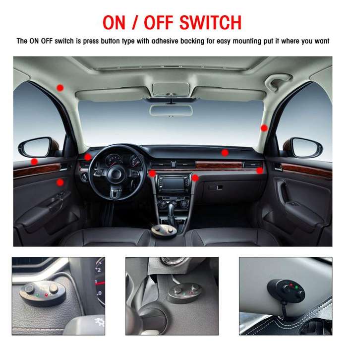 2pcs/Pack Car 70W High-power Matrix Eyes Work Light with Cable Set(Black)