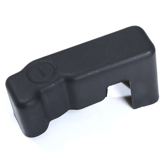 Car Battery Negative Electrode Protection Cover for Toyota Land Cruiser Prado Cross Country(Black)