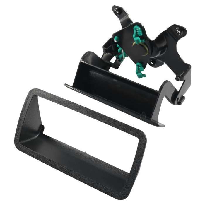 Car Trunk Handle with Frame for Chevrolet S10 PICKUP 1994-2004 15007218, 15007219(Black)