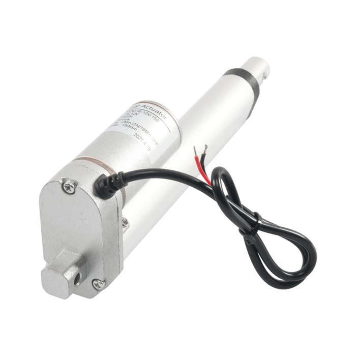 RV DIY 150mm Stroke 12V Electric Telescopic Linear Actuator(Silver)