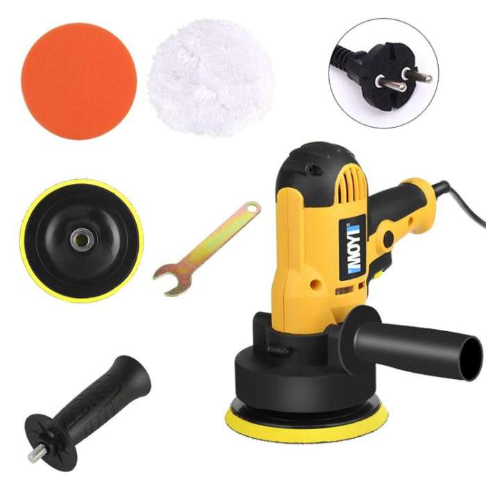Standard Version MOYI Car Hand-held Electric Beauty Waxing Sealing Glaze Polishing Machine(EU Plug)