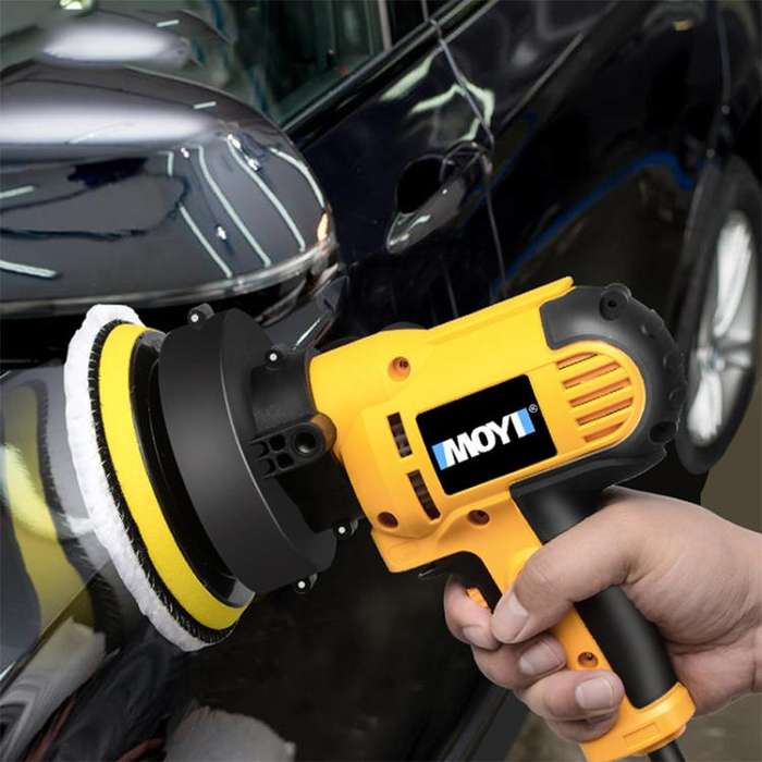 14pcs / Set MOYI Car Hand-held Electric Beauty Waxing Sealing Glaze Polishing Machine(EU Plug)