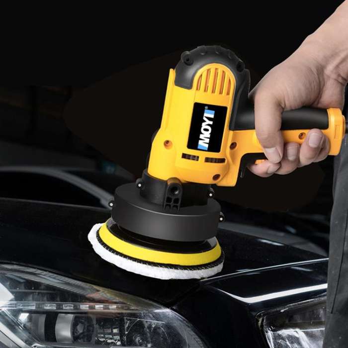 Standard Version MOYI Car Hand-held Electric Beauty Waxing Sealing Glaze Polishing Machine(EU Plug)