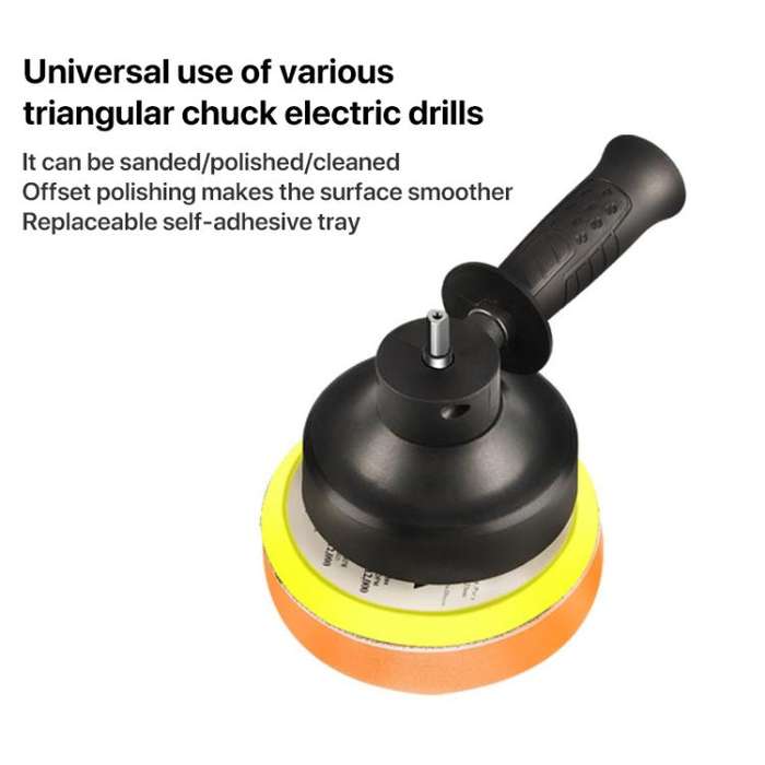 Standard Version MOYI Car Hand-held Electric Beauty Waxing Sealing Glaze Polishing Machine(EU Plug)