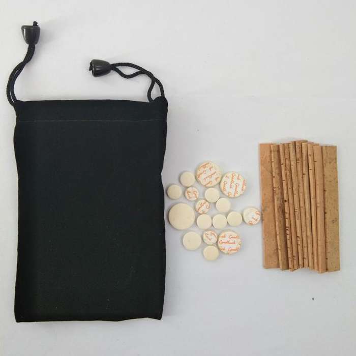Black Pipe Interface Cork Piece B Flat Clarinet Tone Hole Pads