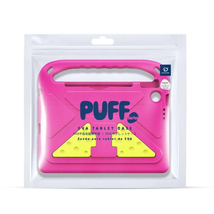 For Lenovo Tab M11 DUX DUCIS PUFF Series EVA Portable Holder Tablet Case(Pink)