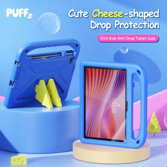 For Lenovo Tab M11 DUX DUCIS PUFF Series EVA Portable Holder Tablet Case(Blue)