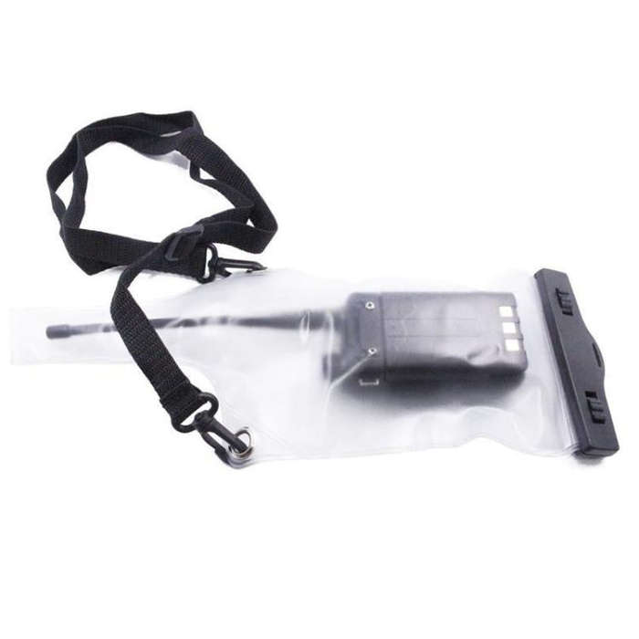 Walkie-talkie Thickened Dustproof and Waterproof Protective Bag(Frosted Transparent)