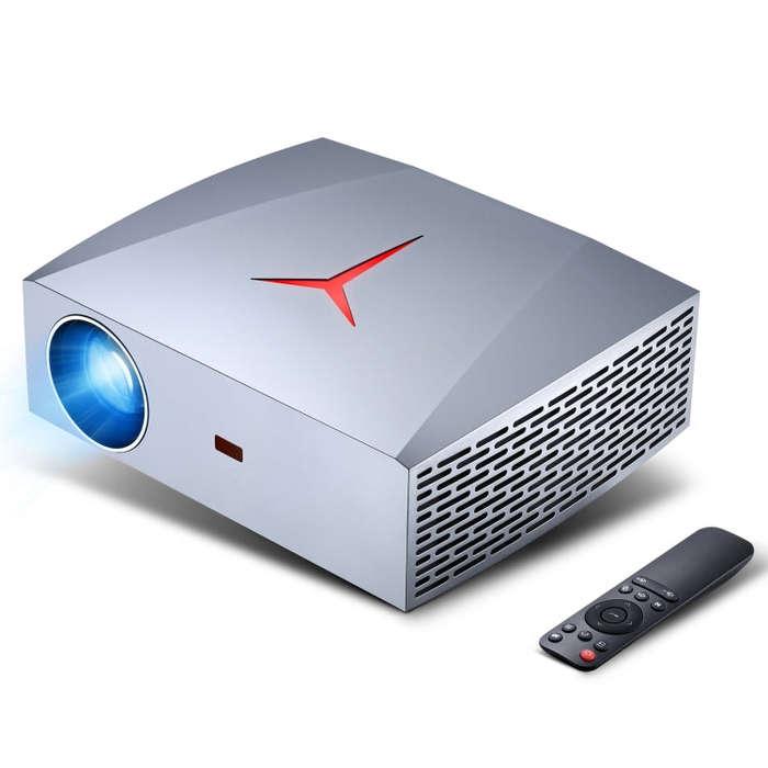 VIVIBRIGHT F40 1920x1080 4200 Lumens Portable Home Theater Wireless Smart Projector with Remote C...