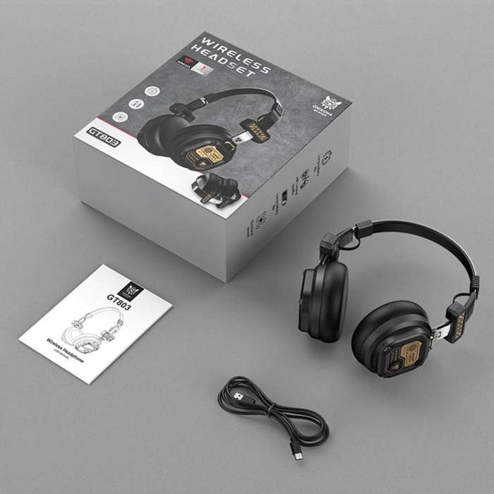 ONIKUMA GT803 Wired / Bluetooth 5.4 Dual Modes Gaming Headset(Black)