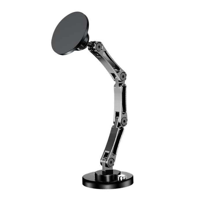 360 Degree Rotating Adhesive Magnetic Car Holder, Type:3-folding