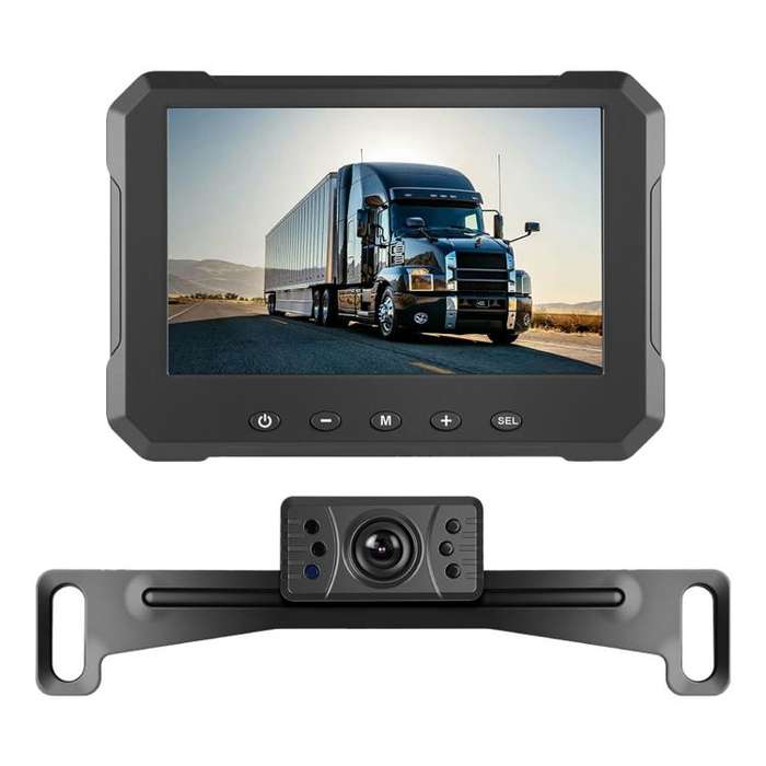 5 inch Digital Wired 1 to 1 Reversing Display Screen Car Central Control Machine Set, With North ...