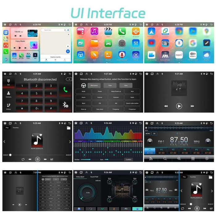 For Volkswagen Android 15 7 inch Wireless CarPlay Car Player Central Control Navigation Machine, ...