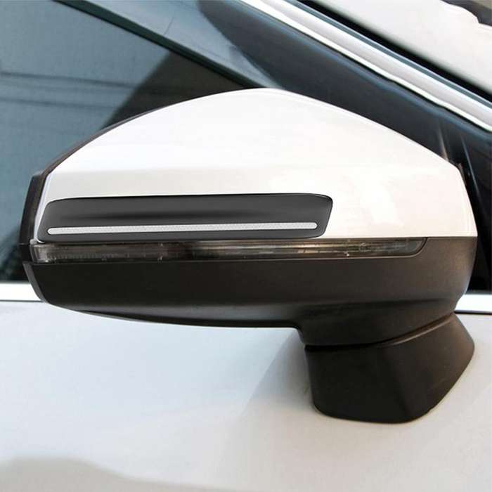 4pcs / Set Car Door Anti-collision Rubber Strip(Black)
