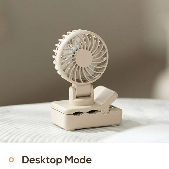 DQ259 Multifunctional Mini Electric Clip Fan(Ice Green)