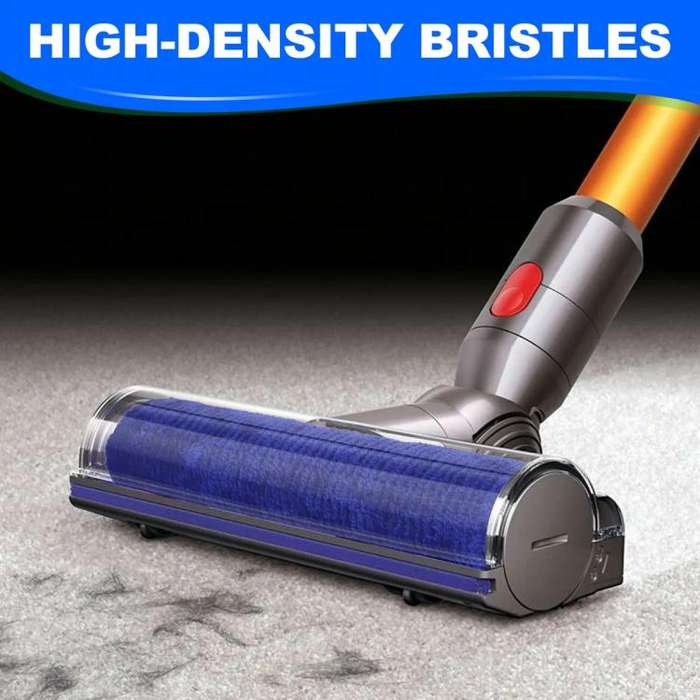 Vacuum Cleaner Cleaning Soft Velvet Roller Brush For Dyson V12(Blue)