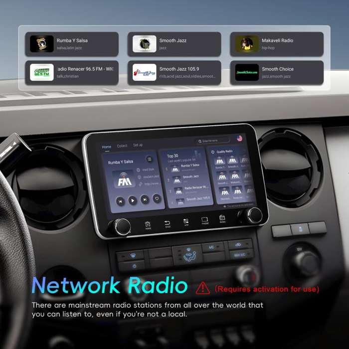 10.36 inch Screen Android 15 Car CarPlay Navigation Integrated Machine with Dual Knob, Specificat...