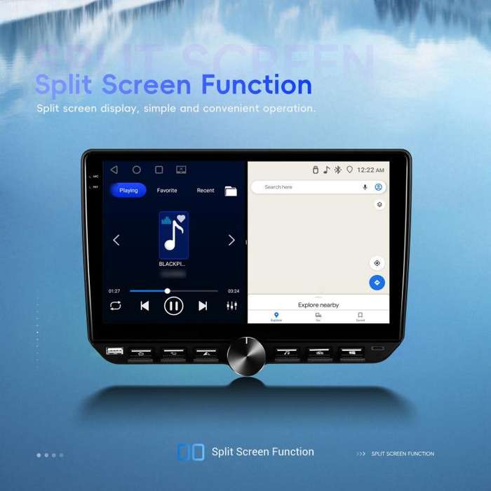 10 inch Screen Android 15 Car Navigation Audio Video Integrated Machine, Specification:Standard