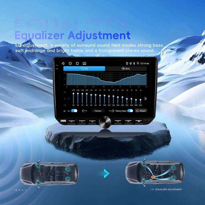 10 inch Screen Android 15 Car Navigation Audio Video Integrated Machine, Specification:Standard