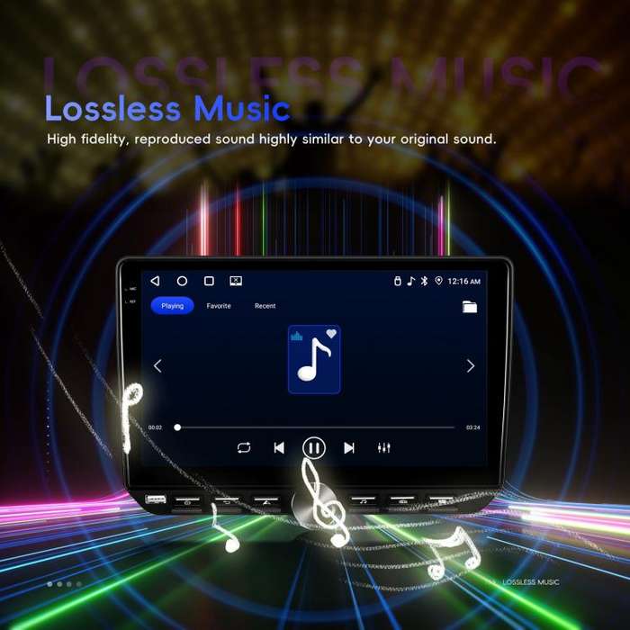 10 inch Screen Android 15 Car Navigation Audio Video Integrated Machine, Specification:Standard+A...