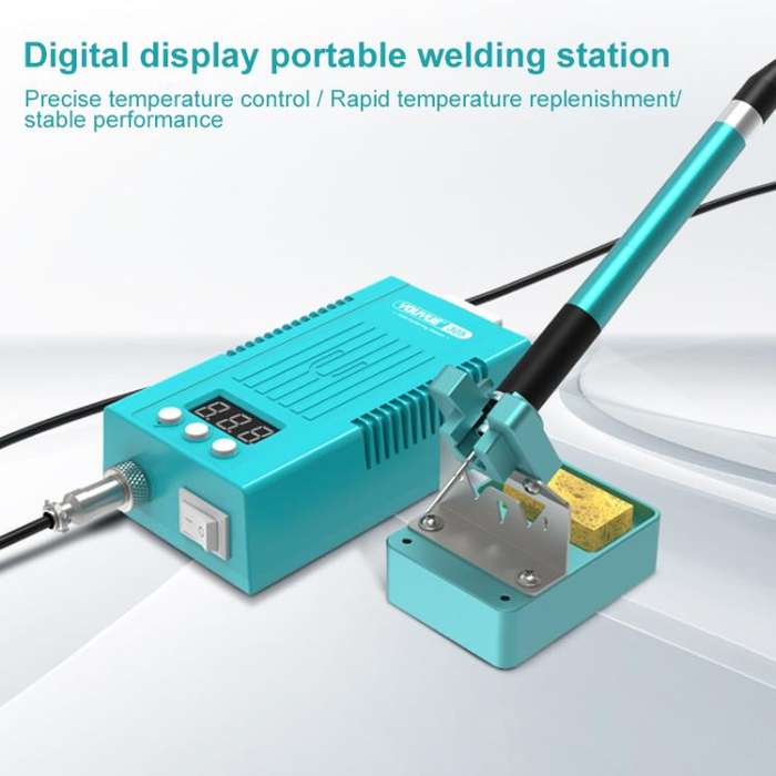 Uyue 8858 Portable Hot Air Gun BGA Desoldering Rework Station, Plug:US Plug