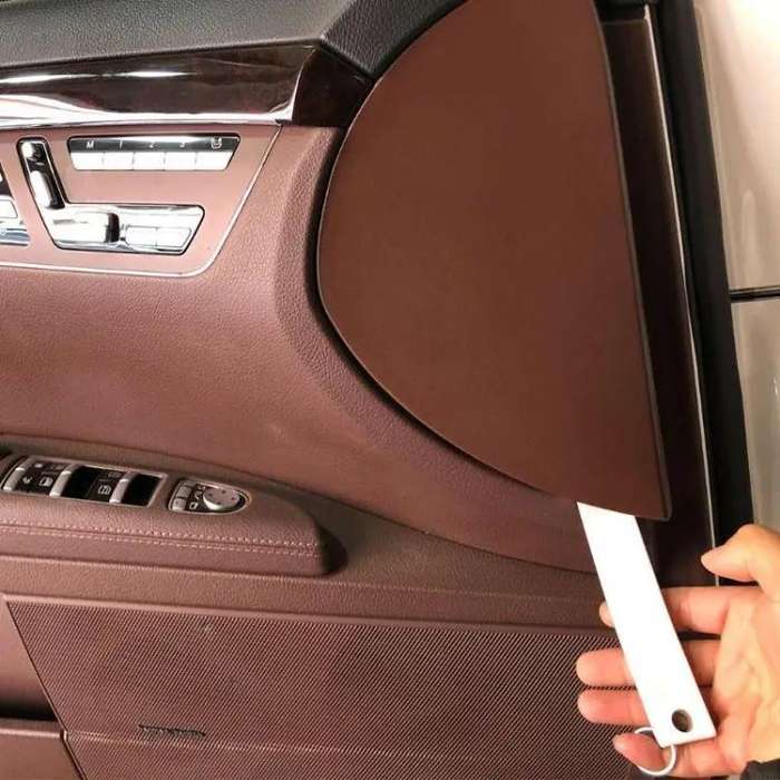 For Mercedes-Benz Car Door Panel Interior Trim Removal Tool W110589035900(White)