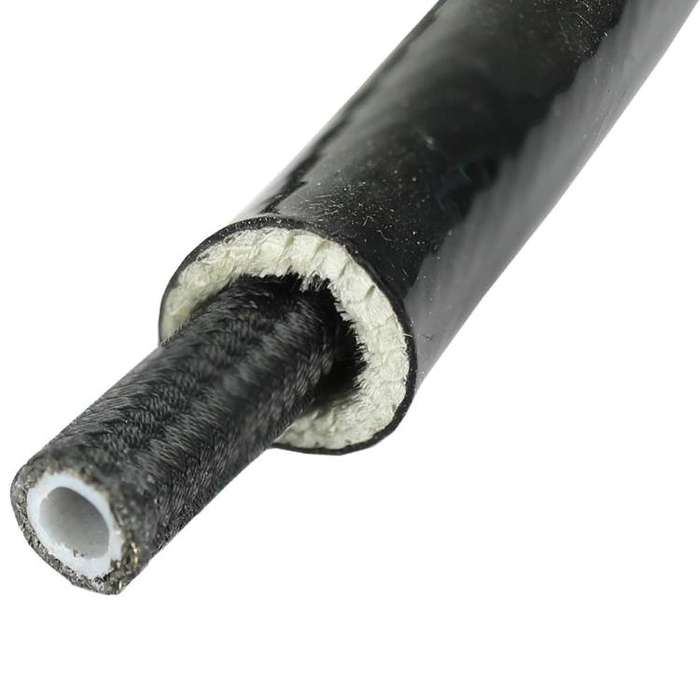 Silicone Fiberglass Fireproof Heat Shield Protective Sleeve Car Line Insulation Protection Cover,...