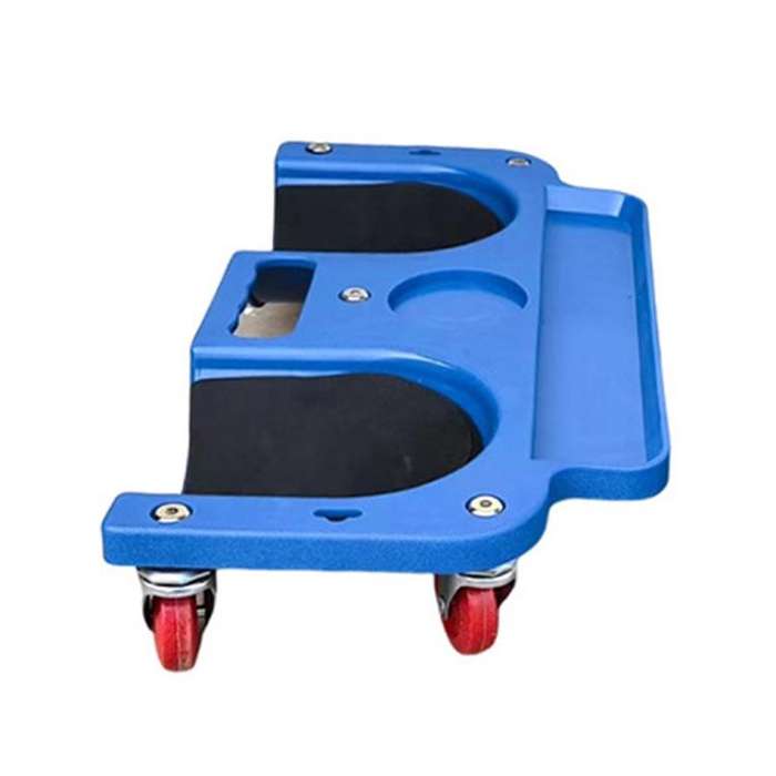 Portable Universal Wheel Sliding Kneel Pad Car Repair Home Improvement Tool with 5 Swivel Castors...