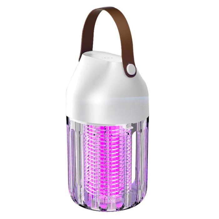 Rechargeable Camping Electric Mosquito Killer Lamp(Grey)