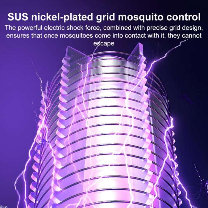Rechargeable Camping Electric Mosquito Killer Lamp(Blue)