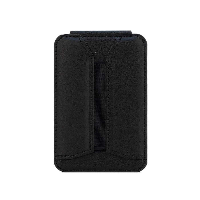 MagSafe Live Broadcast Phone Bracket Card Holder with Elastic Band(Black)