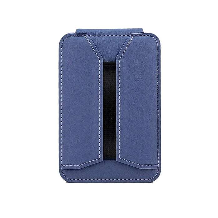 MagSafe Live Broadcast Phone Bracket Card Holder with Elastic Band(Purple)