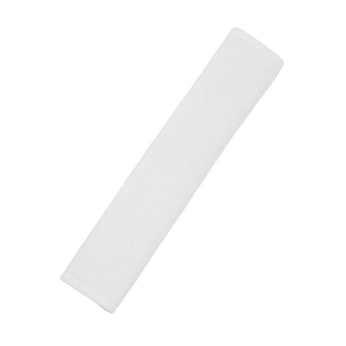 Universal Car Seat Belt Extended Ice Silk Fabric Shoulder Pad Protection Belt(White)