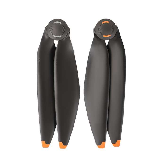 For DJI Mavic 4 Pro Sunnylife 1158F Quick-Release Propellers Blades, Type:One Pair(Orange Tip)