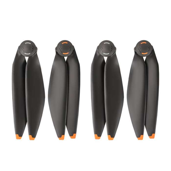 For DJI Mavic 4 Pro Sunnylife 1158F Quick-Release Propellers Blades, Type:Two Pairs(Orange Tip)