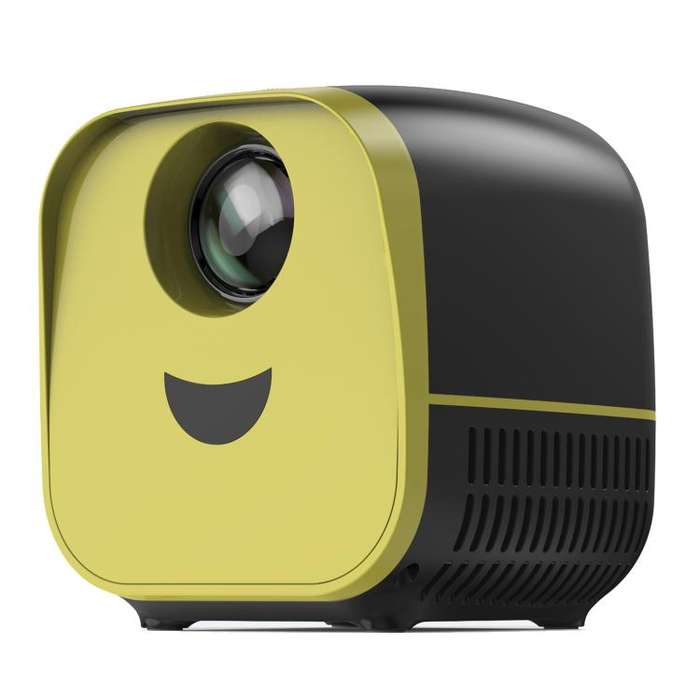 VIVIBRIGHT L1 Basic 480x240P 60ANSI LCD + LED Smart Projector, US Plug(Black)